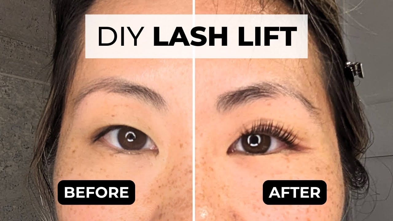 DIY Lash Lift  By Professional Lash Artist