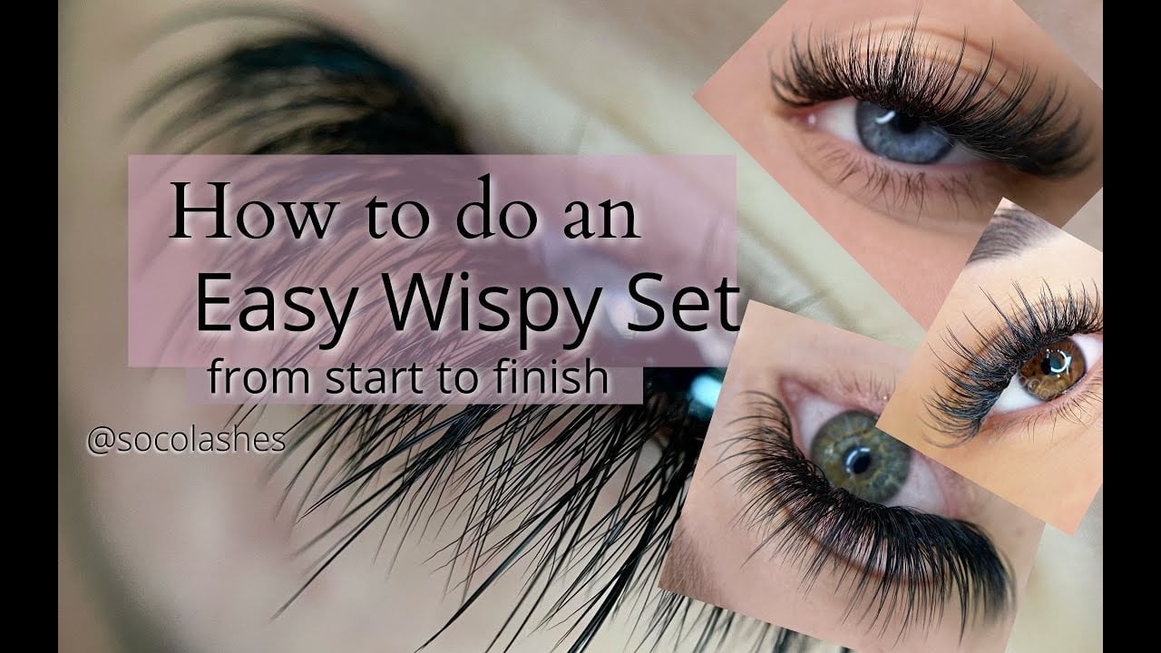 Wispy Lash Map Tutorial || Let’s Lash Together with Jena Cash!