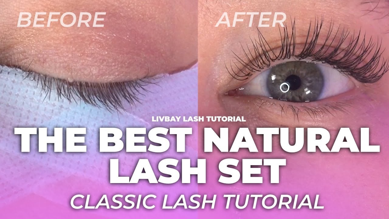 Classic Lash Tutorial(Natural Look) - Quick Tutorial for Natural Classic Lash Sets