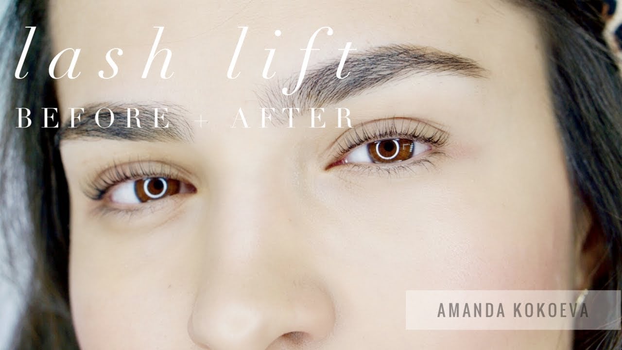 KERATIN LASH LIFT ON SHORT LASHES: Collab with beauty Amanda Kokoeva!