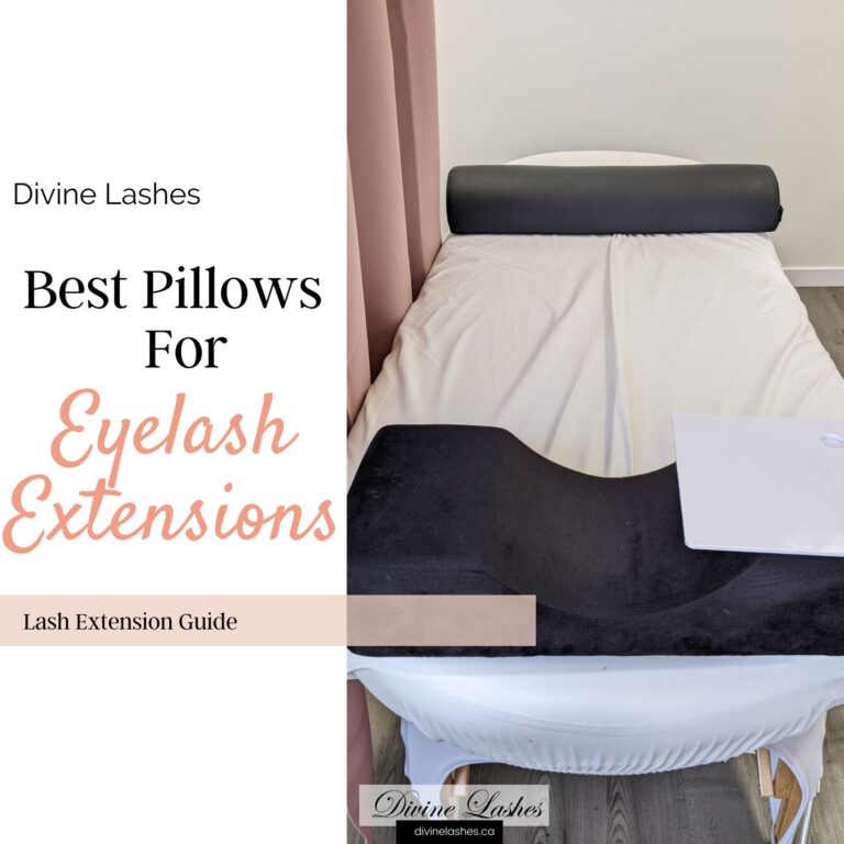 Best lash pillows for eyelash extensions. @DivineLashes.ca
