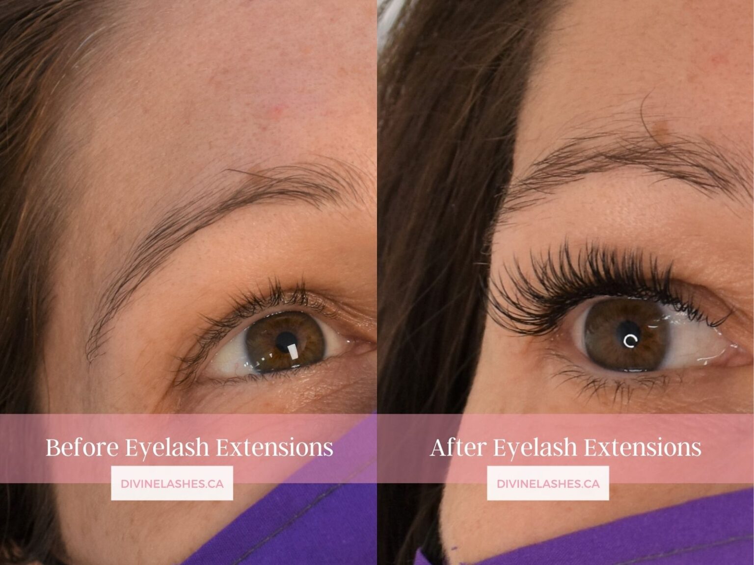 Eyelash Extensions Before and After [Pictures & Videos]