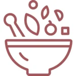 Icon of a mortar and pestle indicating natural, botanical ingredients.